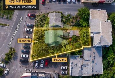 Teren de 473 mp, în ICIL