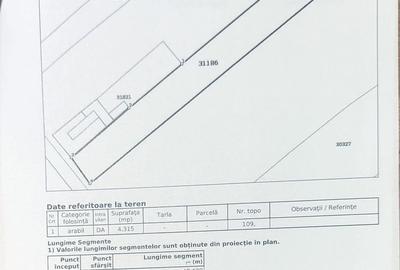 Teren de 4500 mp, în Iablanița - 3