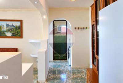 Apartament cu 2 camere semidecomandat în Central