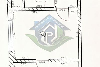 Apartament cu 2 camere semidecomandat în Sud