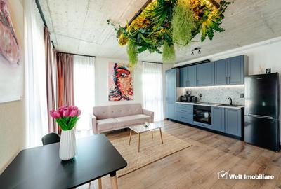 Apartament cu 2 camere semidecomandat, mobilat în Mărăști