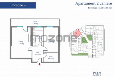 Apartament cu 3 camere decomandat în Păcii - 3