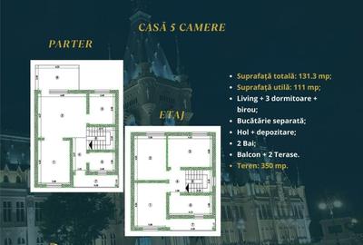 Casă cu 4 camere în Vorovești - 1