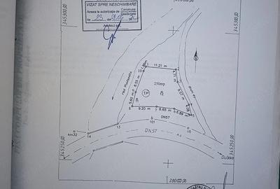 Teren de 250 mp, în Dubova