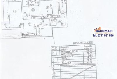 Apartament cu 2 camere decomandat în Mazepa 1 - 1