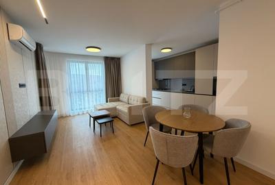 Apartament cu 2 camere semidecomandat, mobilat în Florești