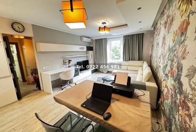 Apartament cu 2 camere semidecomandat, mobilat în Cișmigiu
