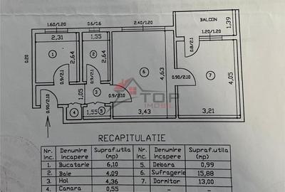 Apartament cu 2 camere în Tudor Vladimirescu - 1