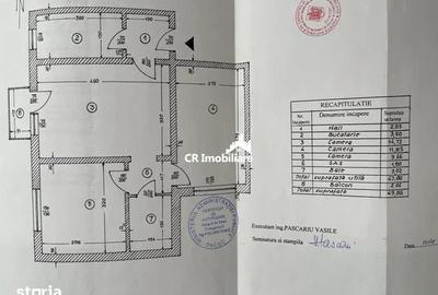 Apartament cu 3 camere în Giurgiului