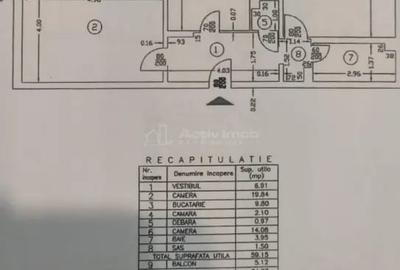Apartament cu 2 camere decomandat în Sebastian