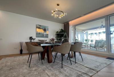 Penthouse cu 5 camere, mobilat în Herăstrău - 8