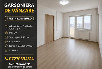 Garsonieră decomandată în Zahana
