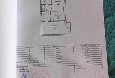 Apartament cu 2 camere decomandat, mobilat în Girocului - 1