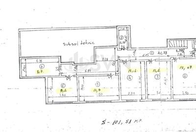 Apartament cu 5 camere semidecomandat, mobilat în Capitale - 26