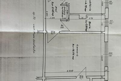 Apartament cu 2 camere nedecomandat în Casa de Cultură - 3