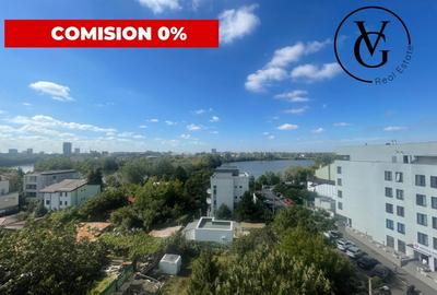 Apartament cu 2 camere semidecomandat, mobilat în Băneasa