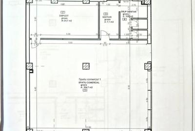 Spatiu comercial 146 mp la parter | 3 parcari | 300m de C-tin Brancusi - 1