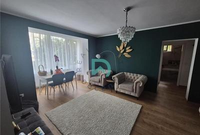 Apartament cu 3 camere semidecomandat, mobilat în Tractorul - 1