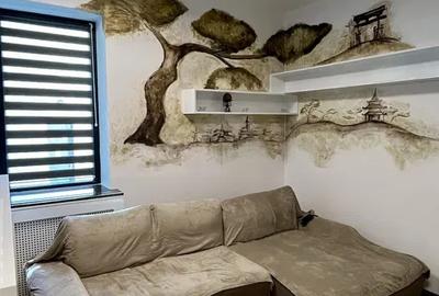 Apartament cu 2 camere semidecomandat, mobilat în Păcii
