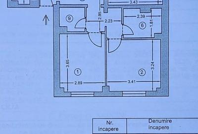 Apartament cu 4 camere decomandat în Central - 2