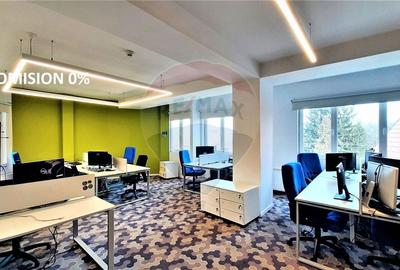 Spațiu de birouri de închiriat 140 mp Semicentral. Comision 0% - 1