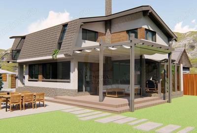 Casa moderna la rosu in Cristian - 1