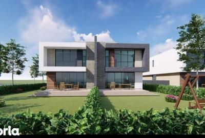 Casă cu 5 camere cu Teren 256 Mp în Corbeanca