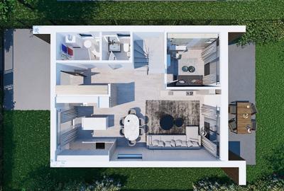 Cartier Rezidențial Serenity Village inteligent cu pompa de caldura - 16