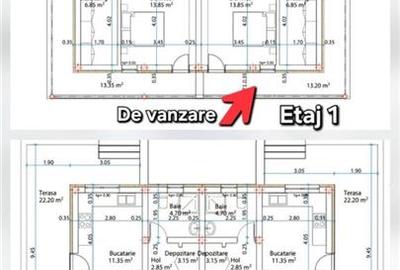 Casă cu 4 camere cu Teren 250 Mp în Bucium - 14