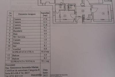 Apartament cu 4 camere decomandat, mobilat în Pantelimon - 15
