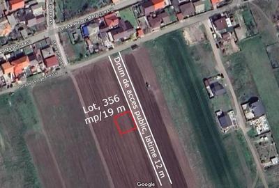 Teren intravilan construibil, 356 mp – Techirghiol - 2