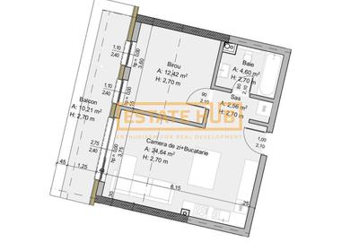 Apartament cu 2 camere în Central - 3