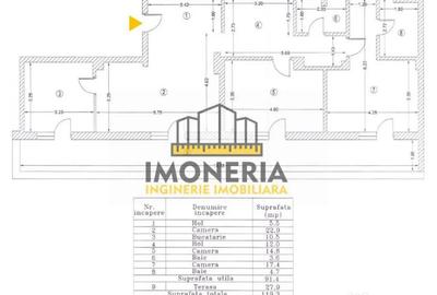 Apartament cu 3 camere semidecomandat în Theodor Pallady - 13