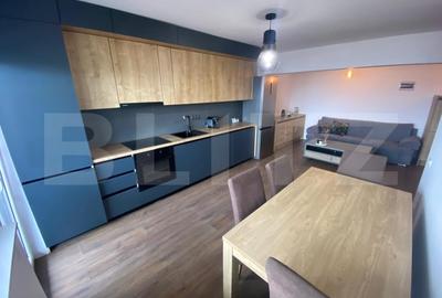 Apartament 3 camere, 57mp, terasa 12 mp, et intermediar, la cheie, Baciu Petrom - 2