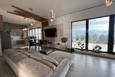 Penthouse de 97 mp, terasa 60 mp, zona Kaufland