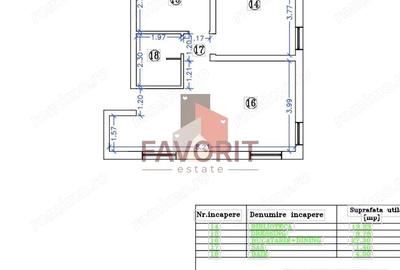 Apartament cu 3 camere semidecomandat, mobilat în Moșnița Veche - 3