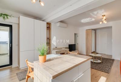 Apartament cu 2 camere semidecomandat, mobilat în Pipera - 3