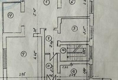 CENTRU- apartament 5 camere  etajul 1 - 1