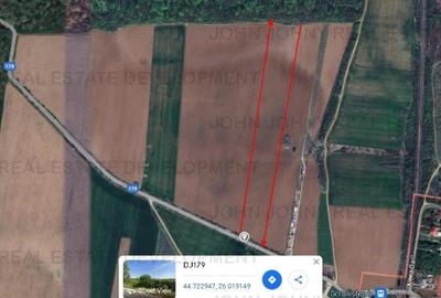 Teren Construcții intravilan de 6800 mp, în Bălteni - 1