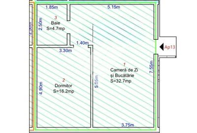 Apartament intabulat 2 camere 54 mp LA CHEIE in Selimbar Sibiu - 2