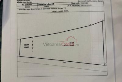 Teren de 9400 mp, în Găiseni - 2