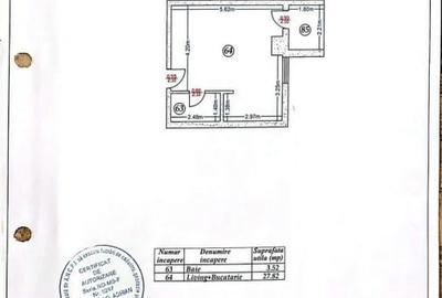 Garsonieră decomandată, mobilată în Unirii - 18