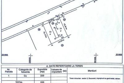 Teren Construcții intravilan de 225 mp, în Andronache - 3