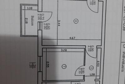 Apartament cu 3 camere semidecomandat în Dacia - 4