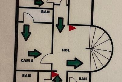 Casa foarte spatioasa cu curte, fosta pensiune 13 camere 780mp Zorilor Casa foarte spatioasa cu curte, fosta pensiune 13 camere 780mp Zorilor - 23