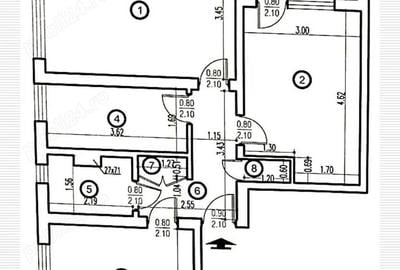 Apartament cu 3 camere decomandat, mobilat în Berceni - 11