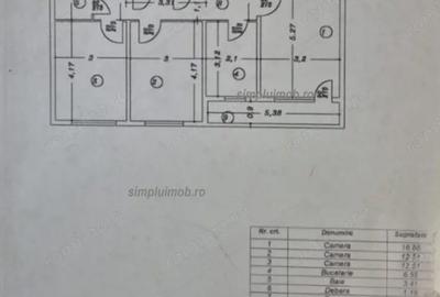 Apartament cu 3 camere decomandat, mobilat în Alexandru Obregia - 12