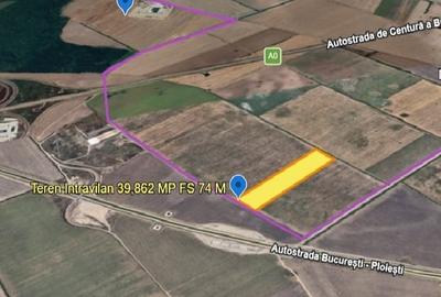 Teren agricol intravilan de 39862 mp, în Ștefăneștii de Jos - 2