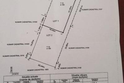 Teren Construcții intravilan de 841 mp, în Câșlița