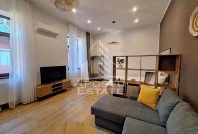 Apartament cu 2 camere semidecomandat, mobilat în Ultracentral